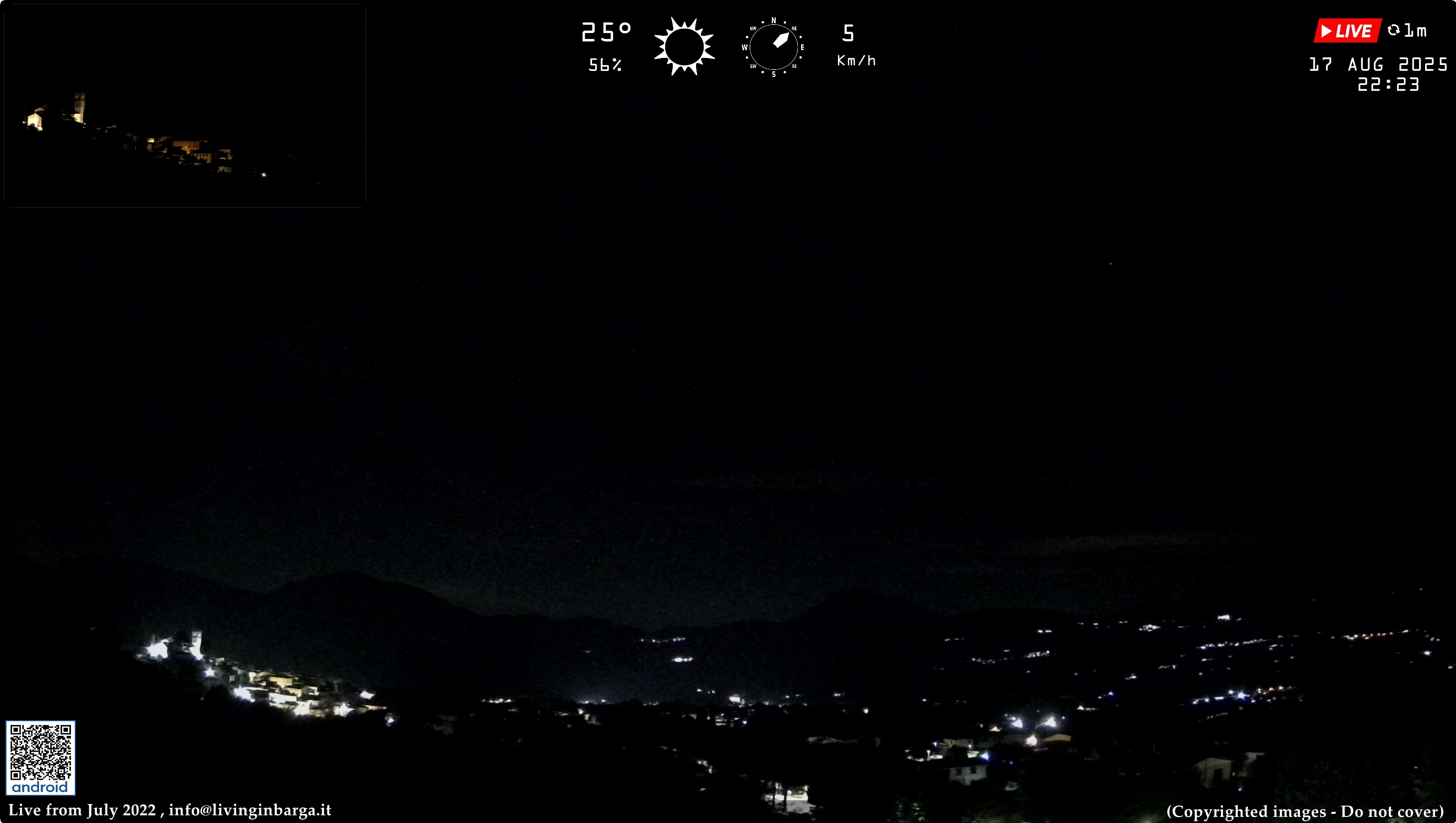 immagine della webcam nei dintorni di Borgo a Mozzano: webcam Barga