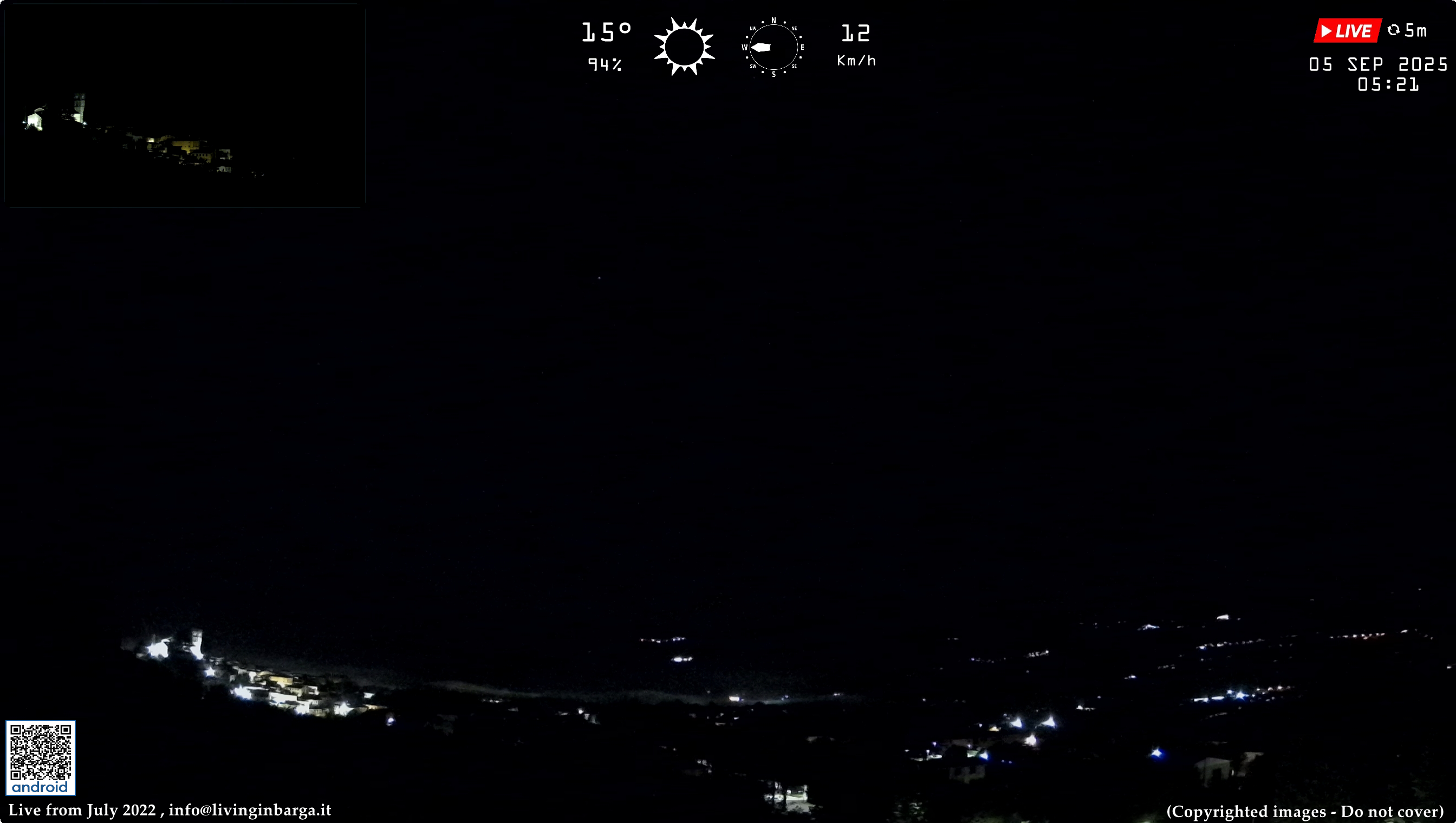 immagine della webcam nei dintorni di Coreglia Antelminelli: webcam Barga