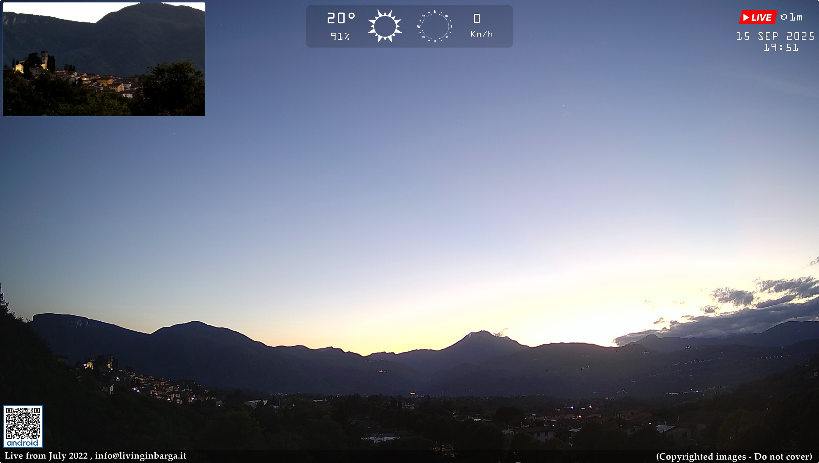immagine della webcam nei dintorni di Abetone: webcam Barga