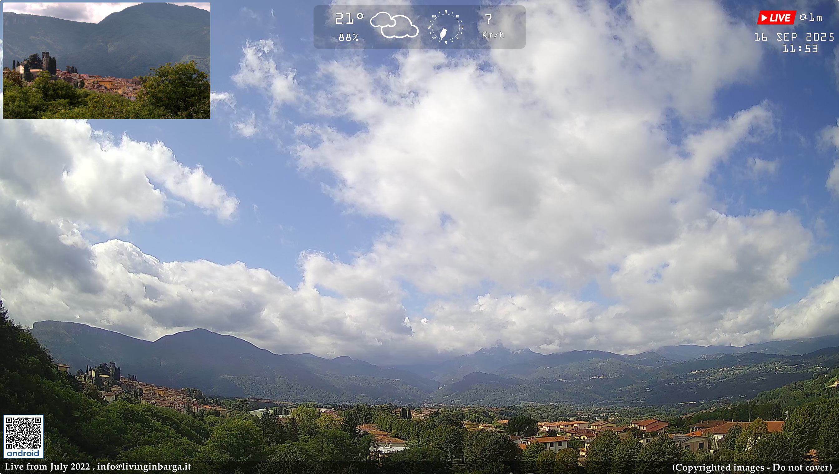 immagine della webcam nei dintorni di Piandelagotti: webcam Barga