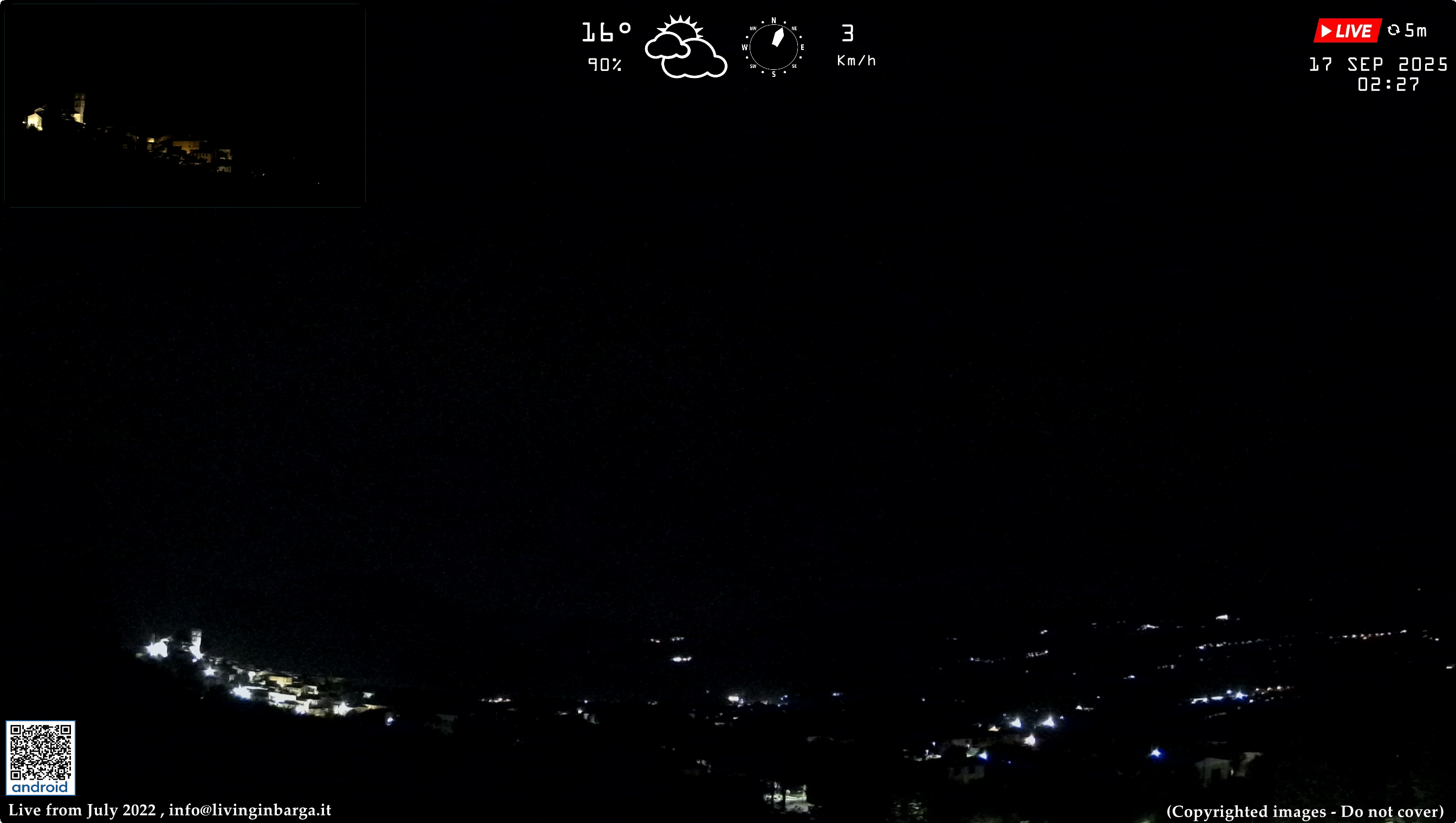 Preview delle webcam di Barga