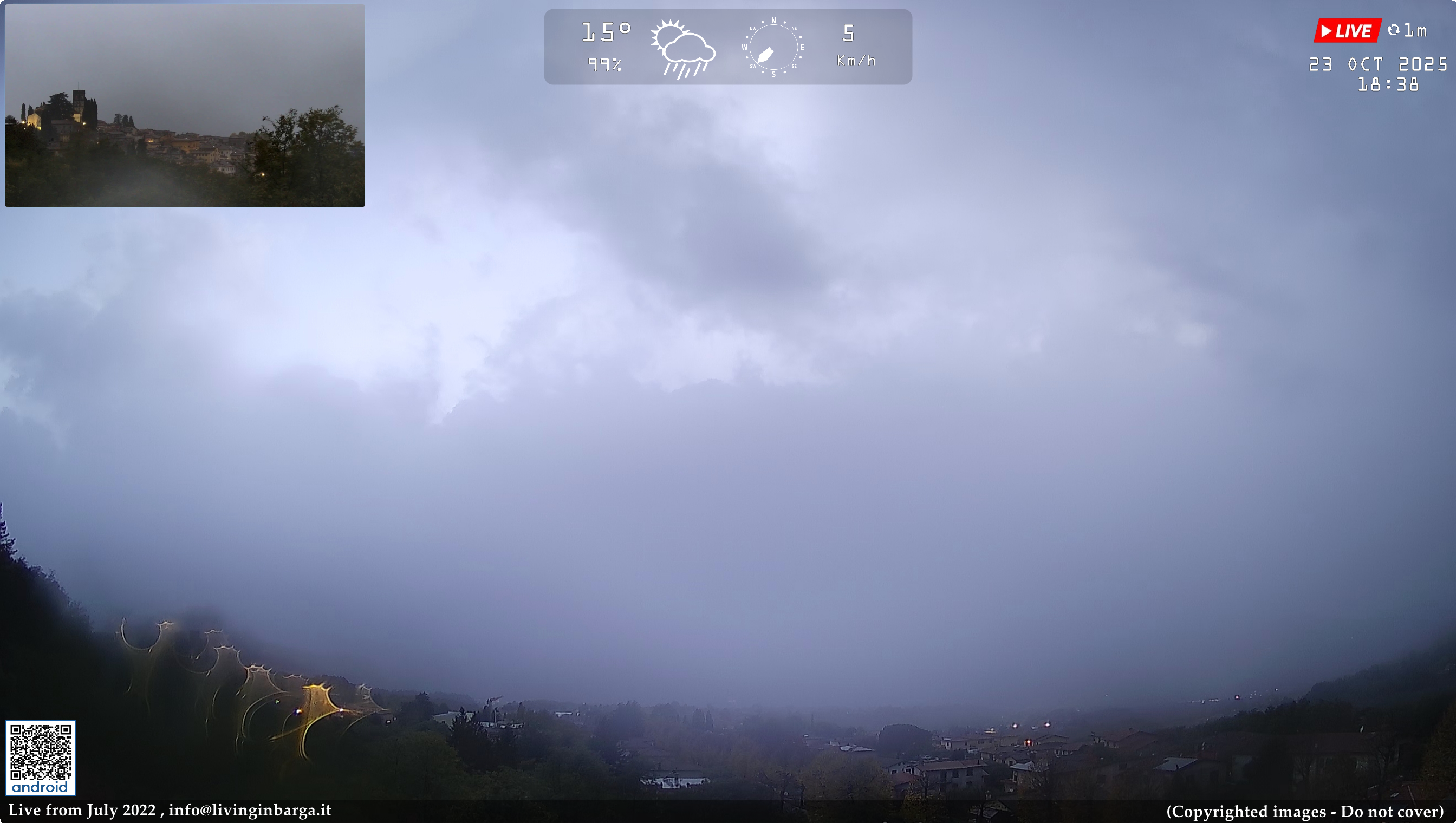 immagine della webcam nei dintorni di Massarosa: webcam Barga