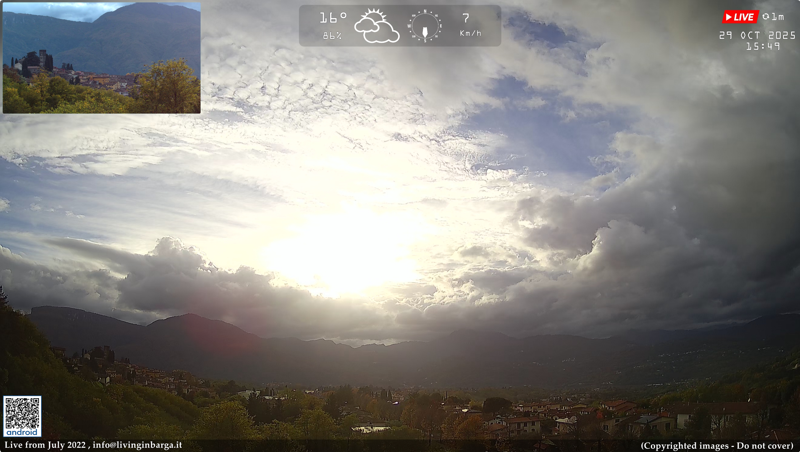 Preview delle webcam di Barga