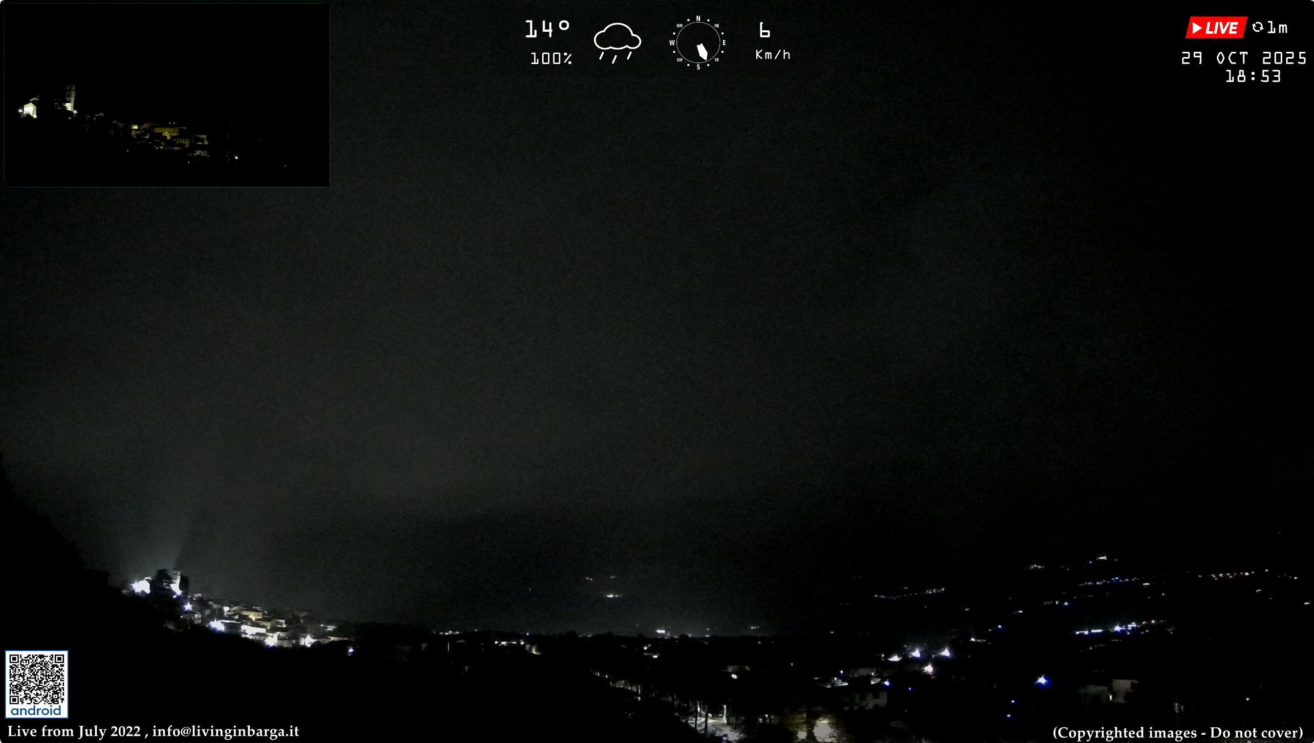 immagine della webcam nei dintorni di Massarosa: webcam Barga
