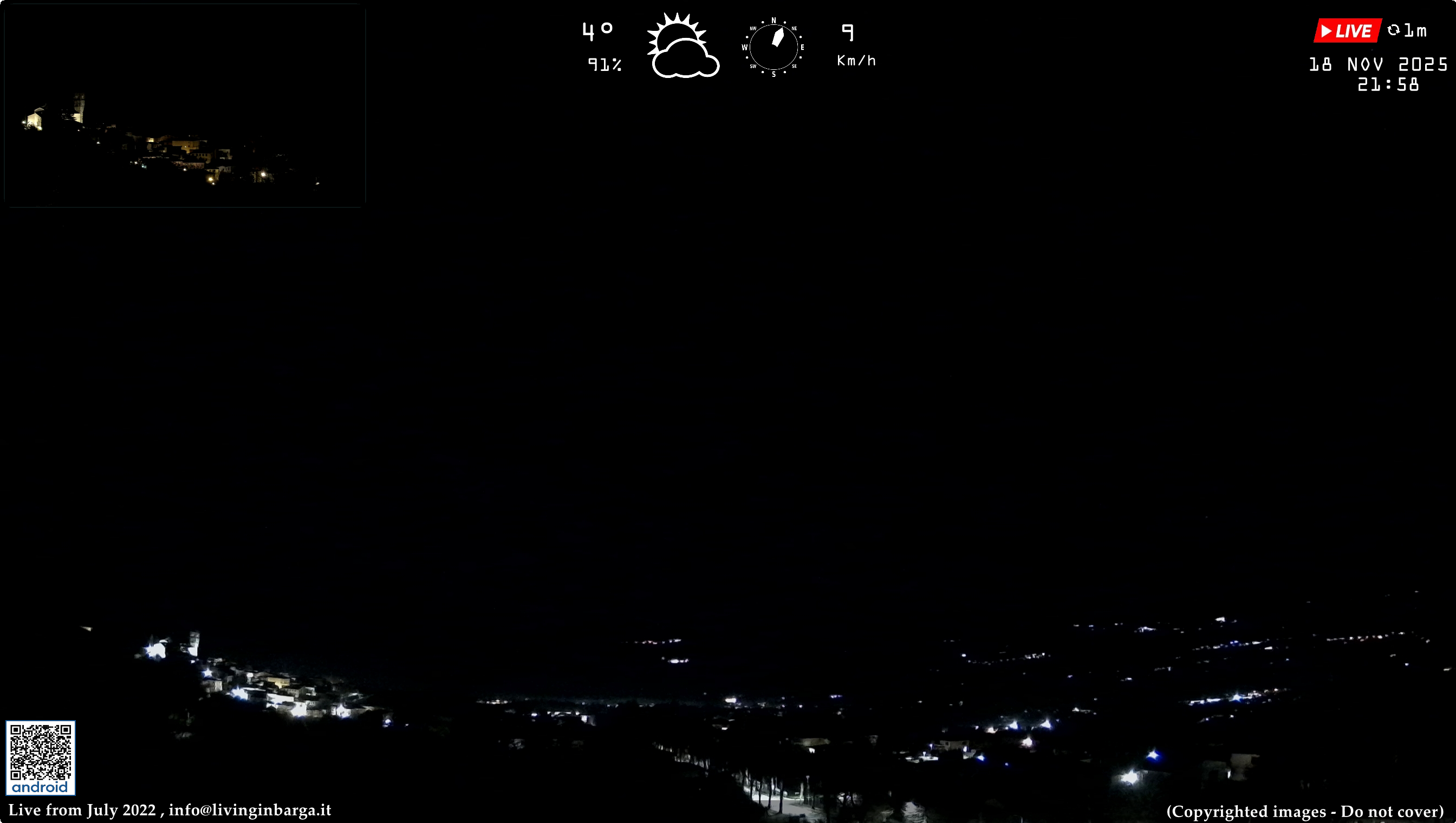 immagine della webcam nei dintorni di Borgo a Mozzano: webcam Barga