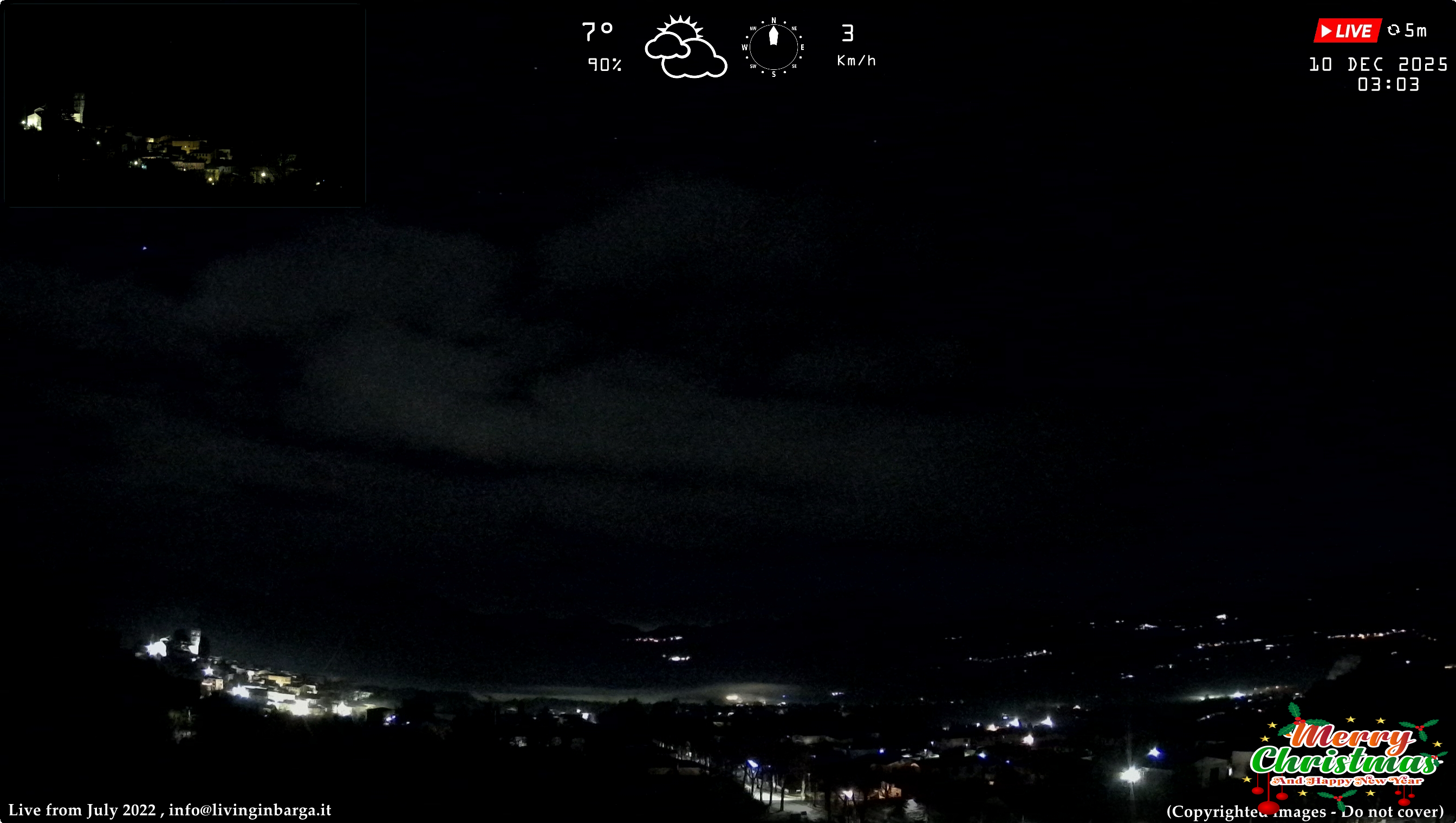 immagine della webcam nei dintorni di Massarosa: webcam Barga