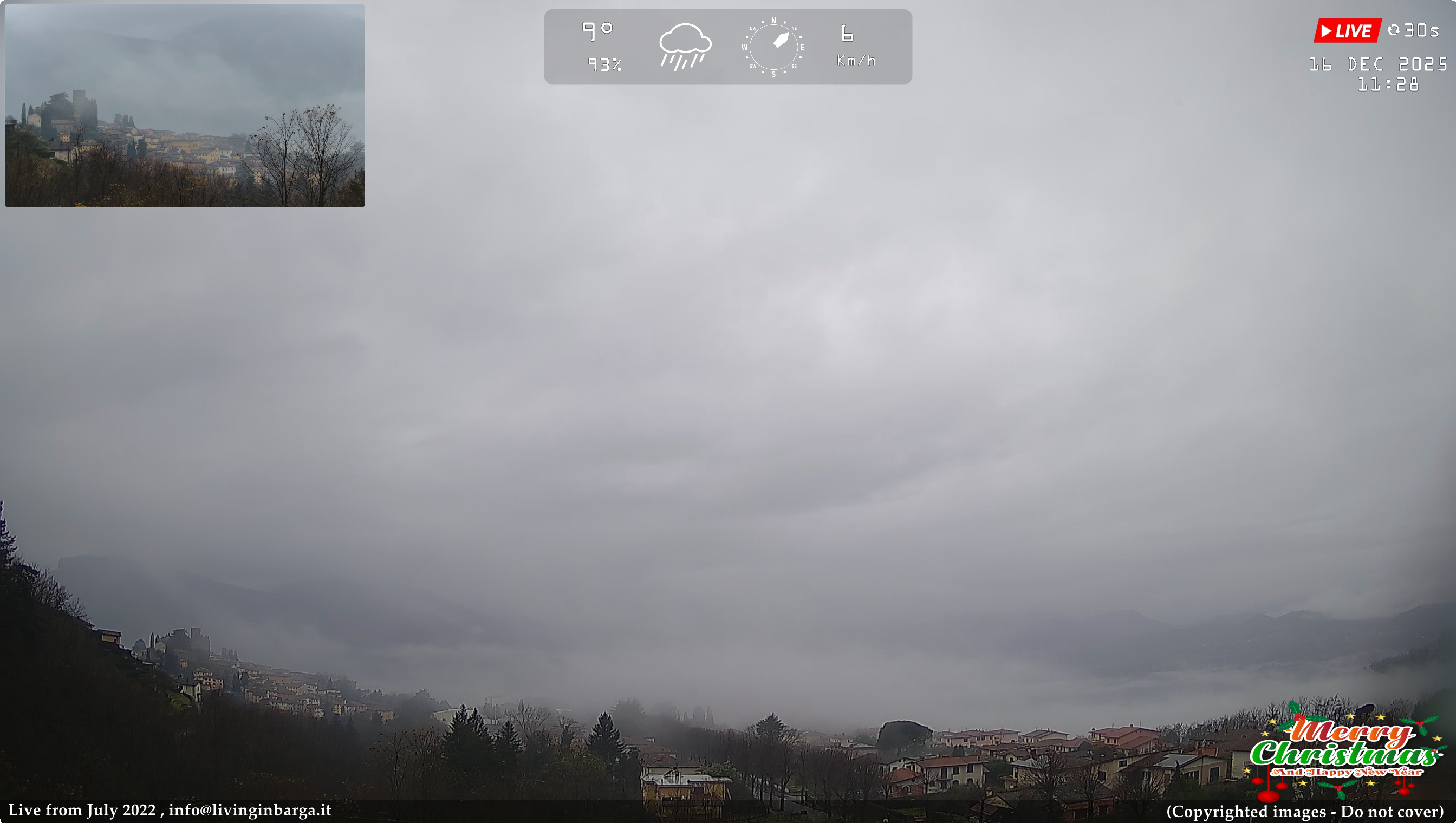immagine della webcam nei dintorni di Monte Gomito: webcam Barga
