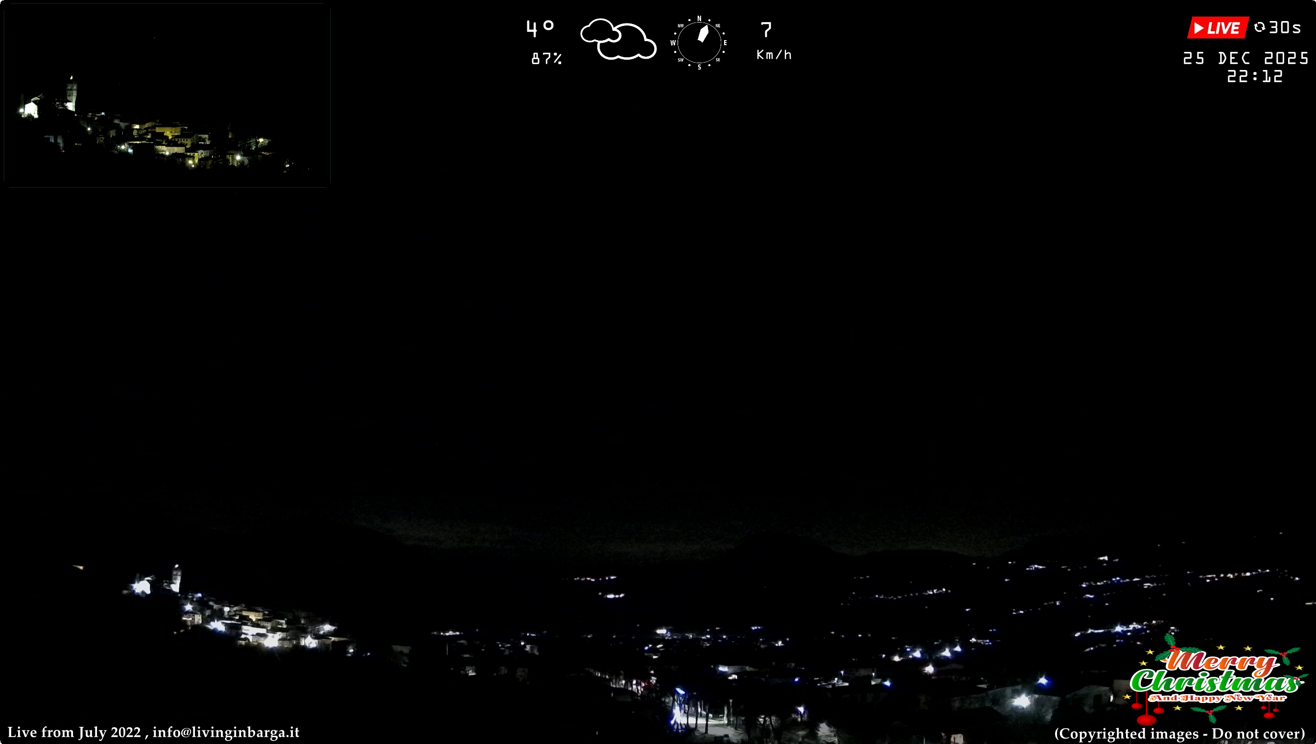 immagine della webcam nei dintorni di Val di Luce: webcam Barga