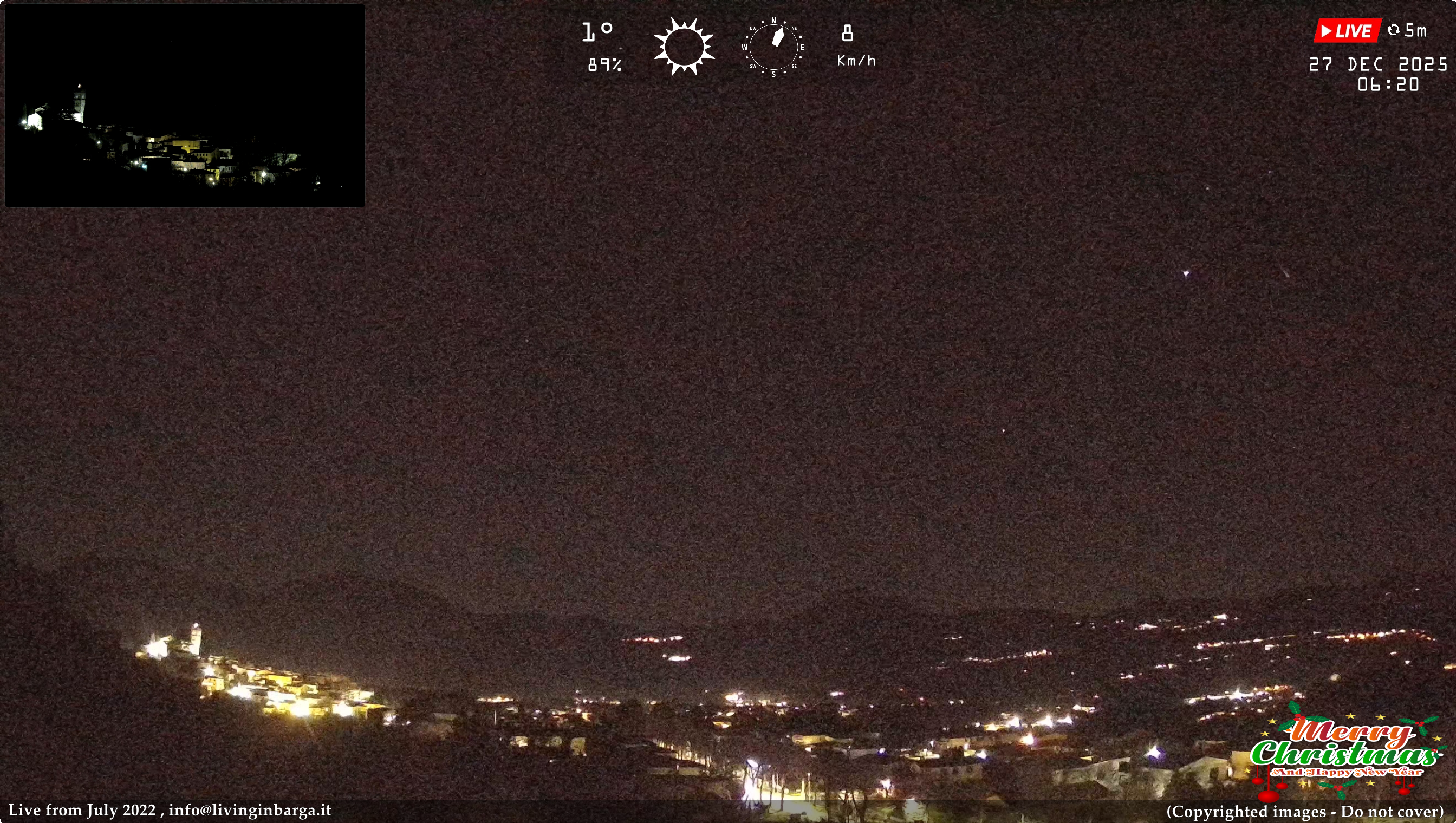 immagine della webcam nei dintorni di Capanne di Sillano: webcam Barga