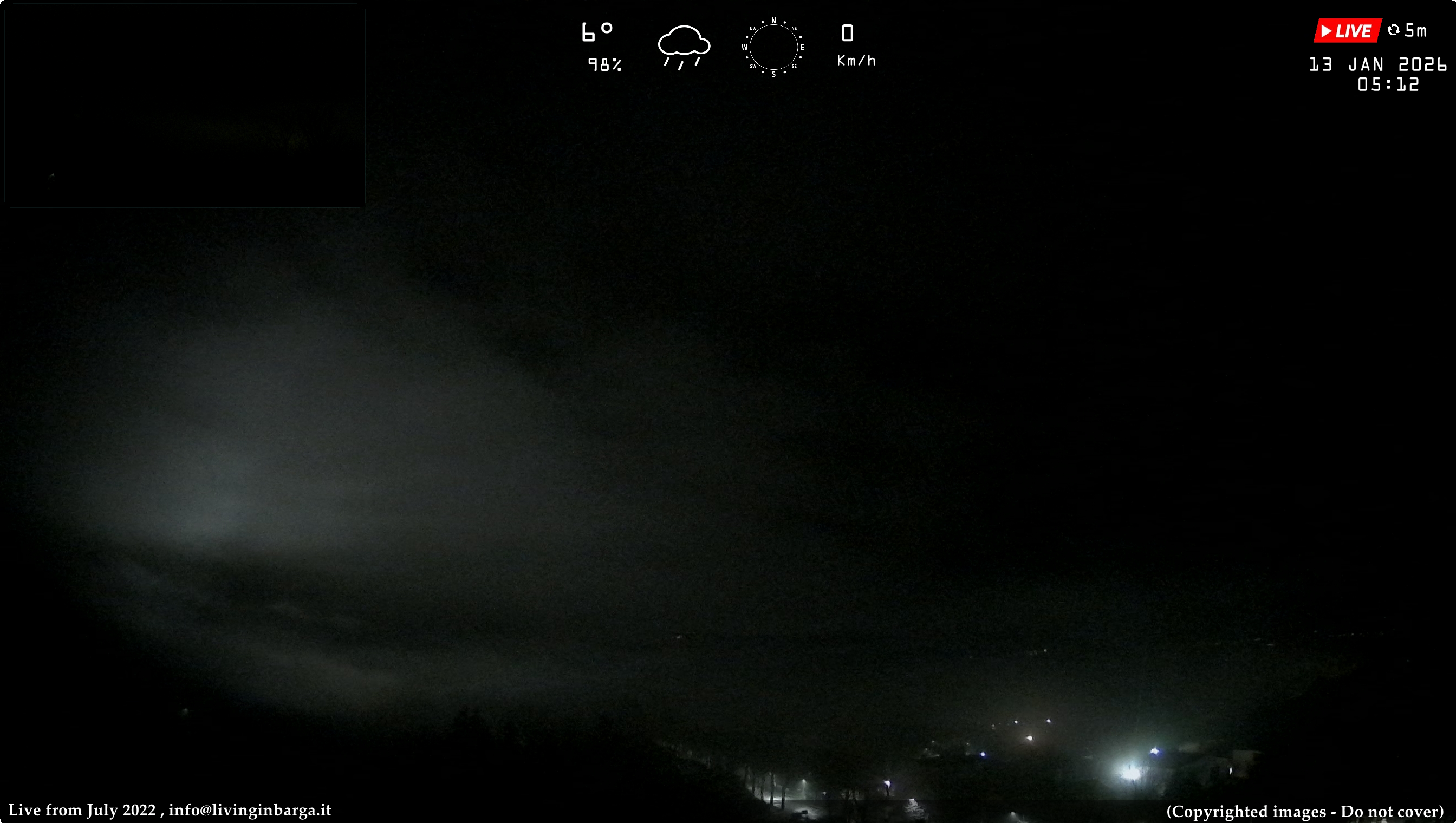 immagine della webcam nei dintorni di Sillano Giuncugnano: webcam Barga