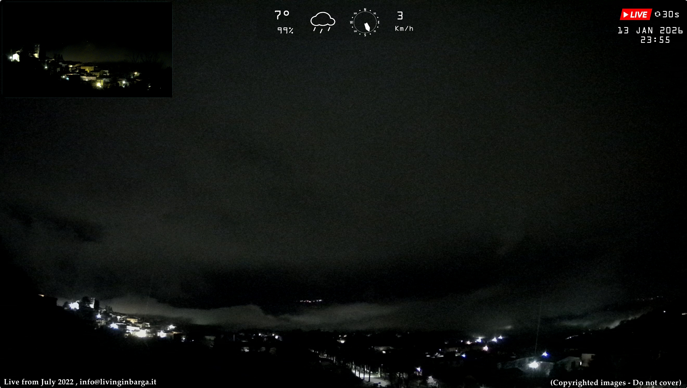 immagine della webcam nei dintorni di Borgo a Mozzano: webcam Barga