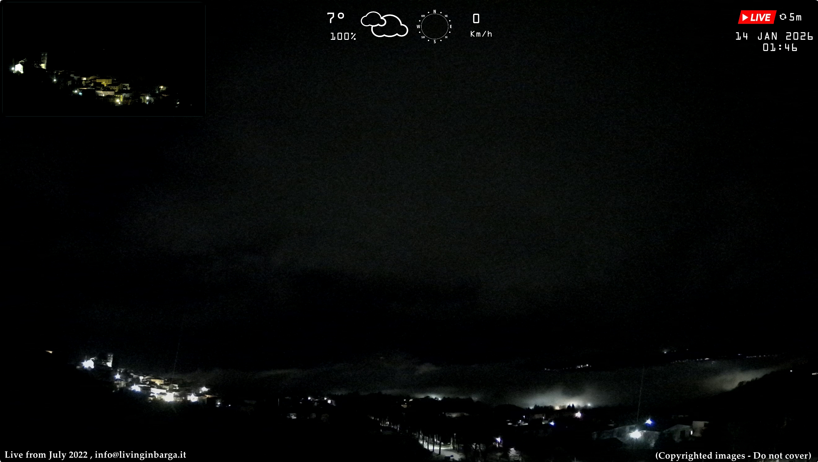 immagine della webcam nei dintorni di Borgo a Mozzano: webcam Barga