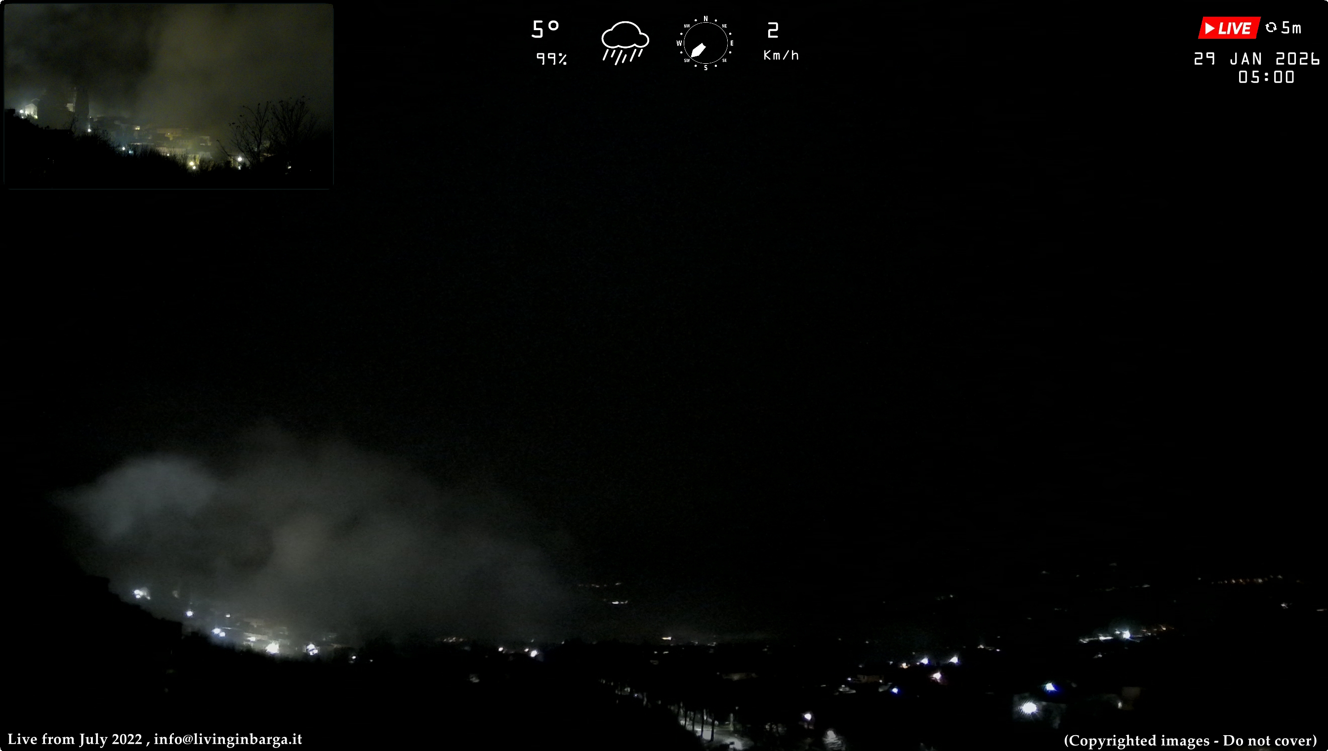 Preview delle webcam di Barga