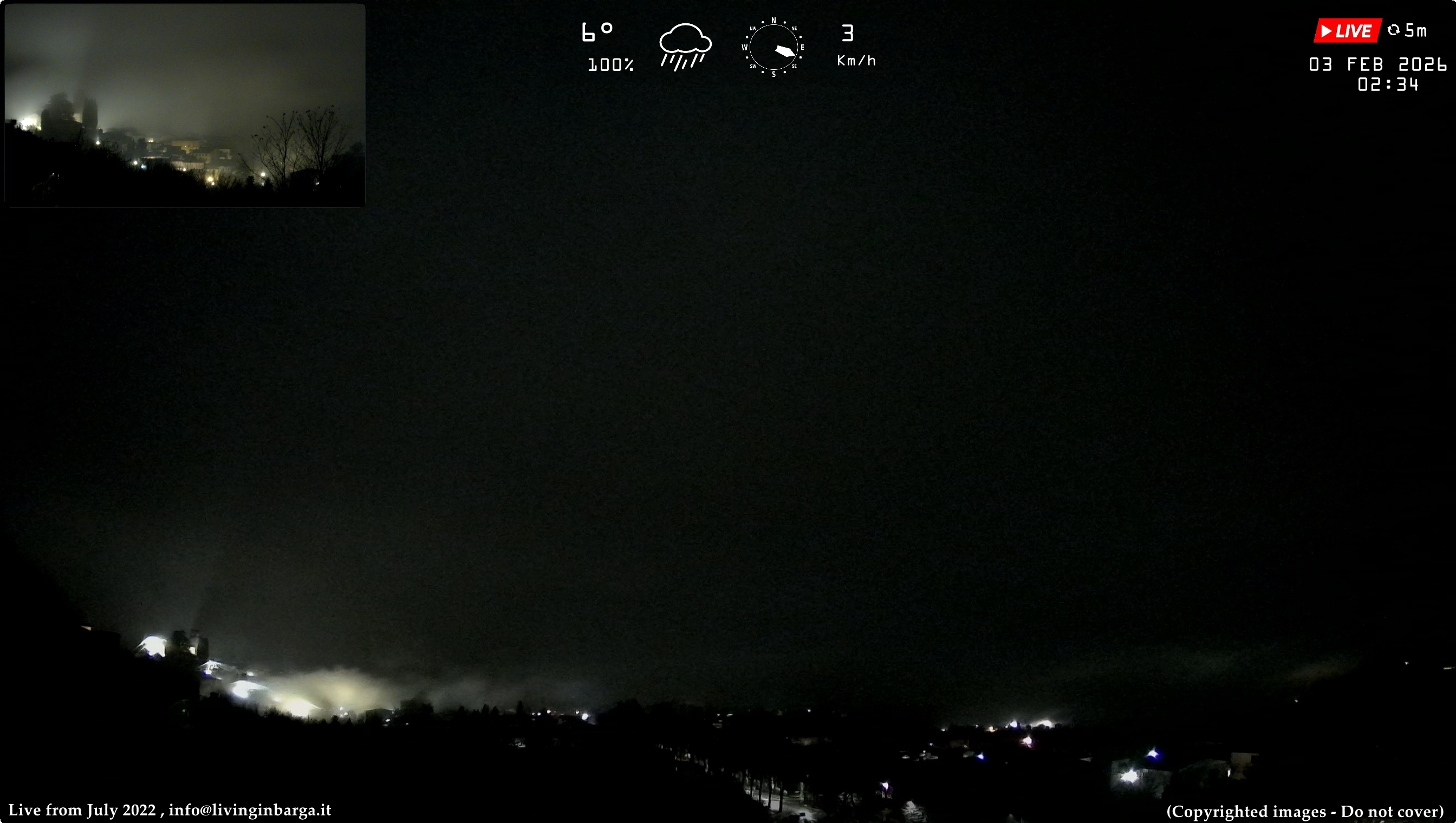 immagine della webcam nei dintorni di Collodi: webcam Barga