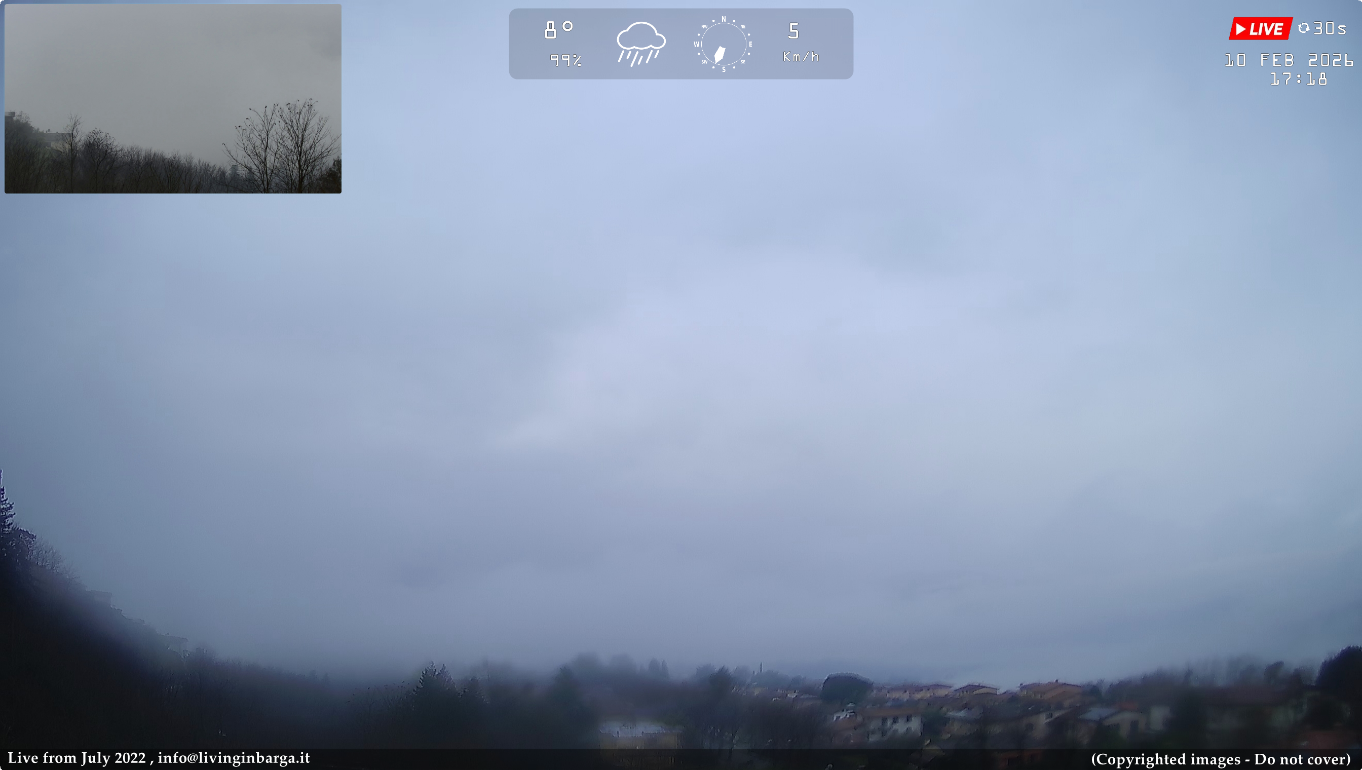 immagine della webcam nei dintorni di Capannori: webcam Barga