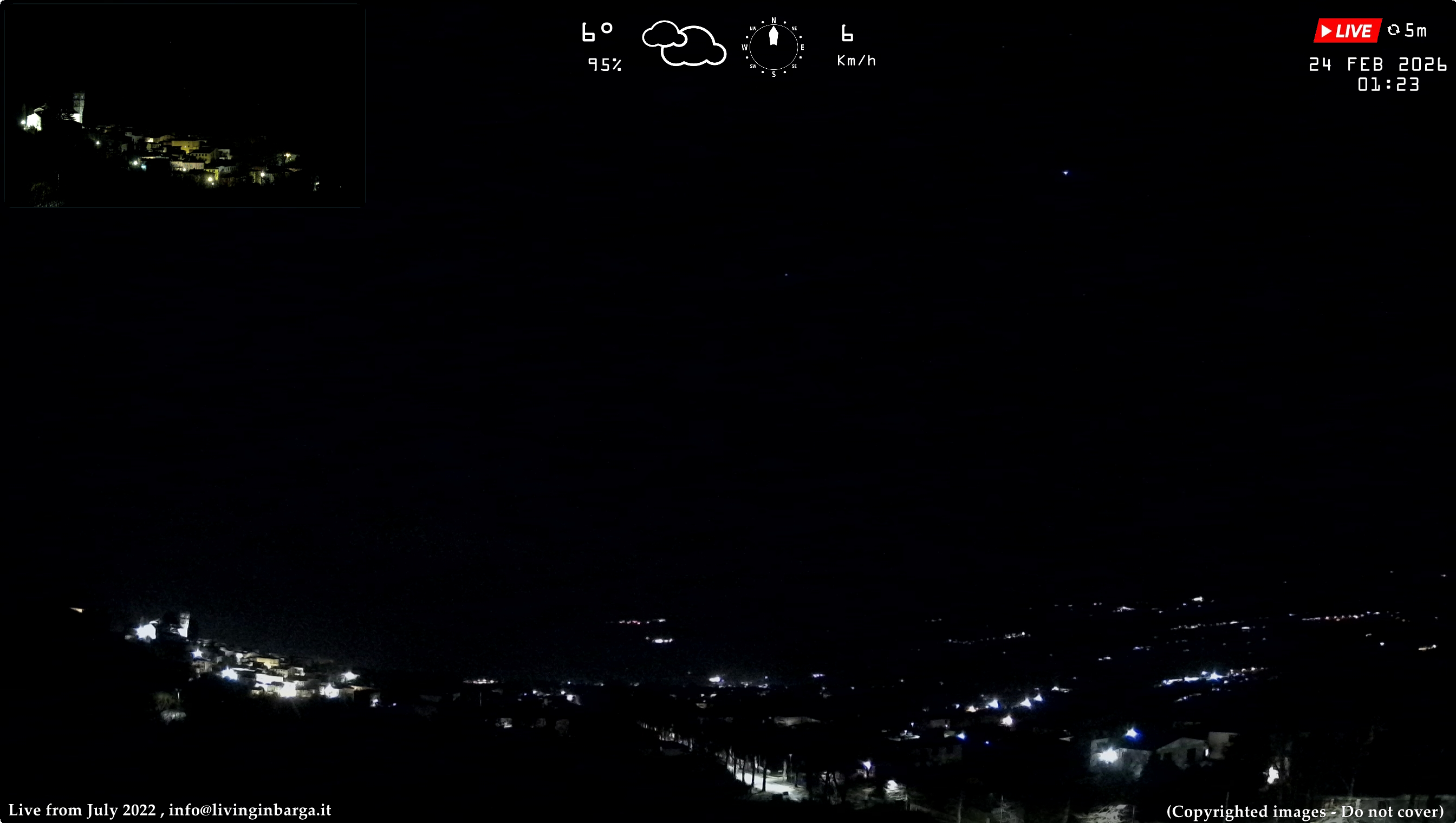 immagine della webcam nei dintorni di Borgo a Mozzano: webcam Barga