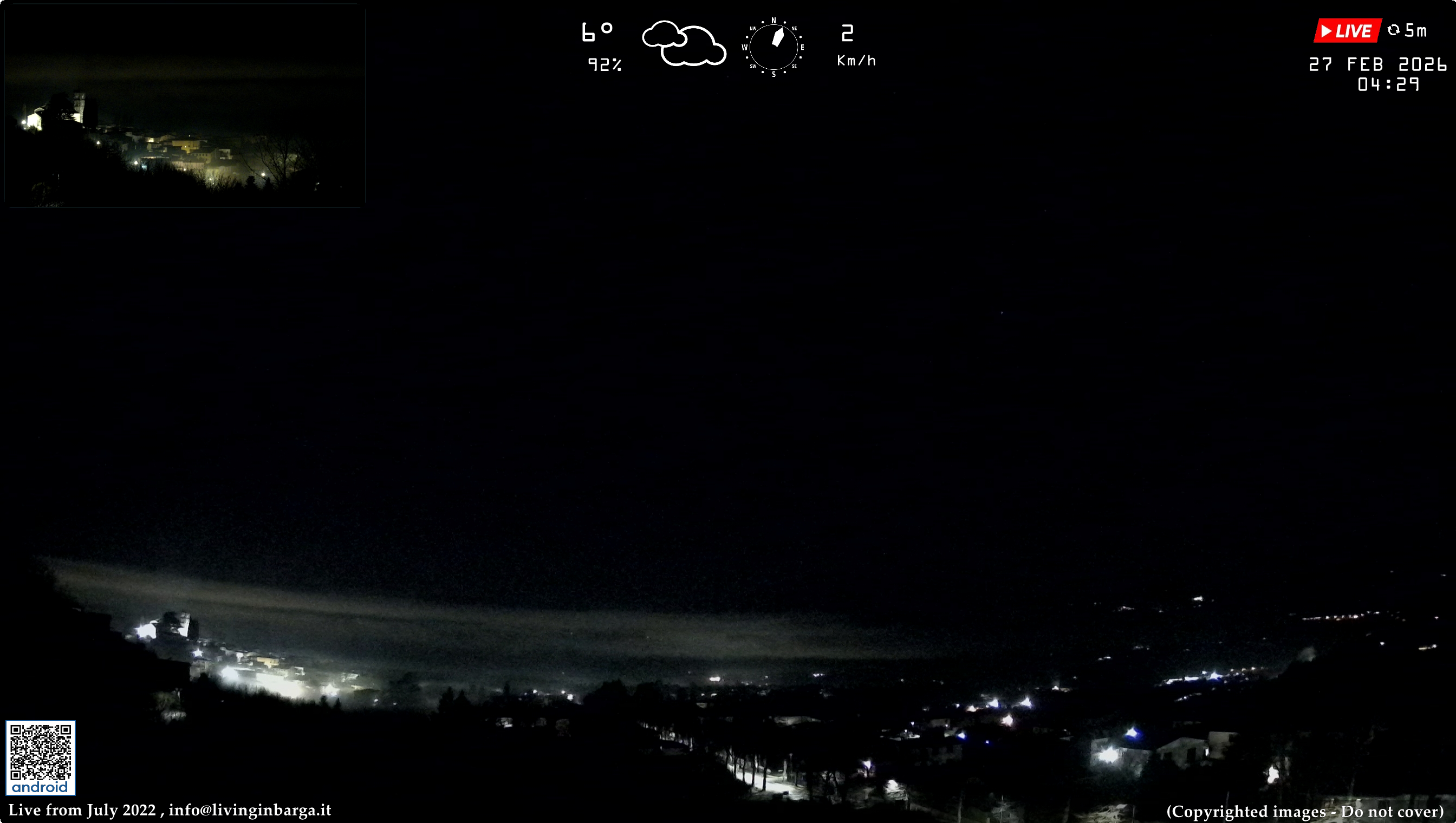 immagine della webcam nei dintorni di Pietrasanta: webcam Barga