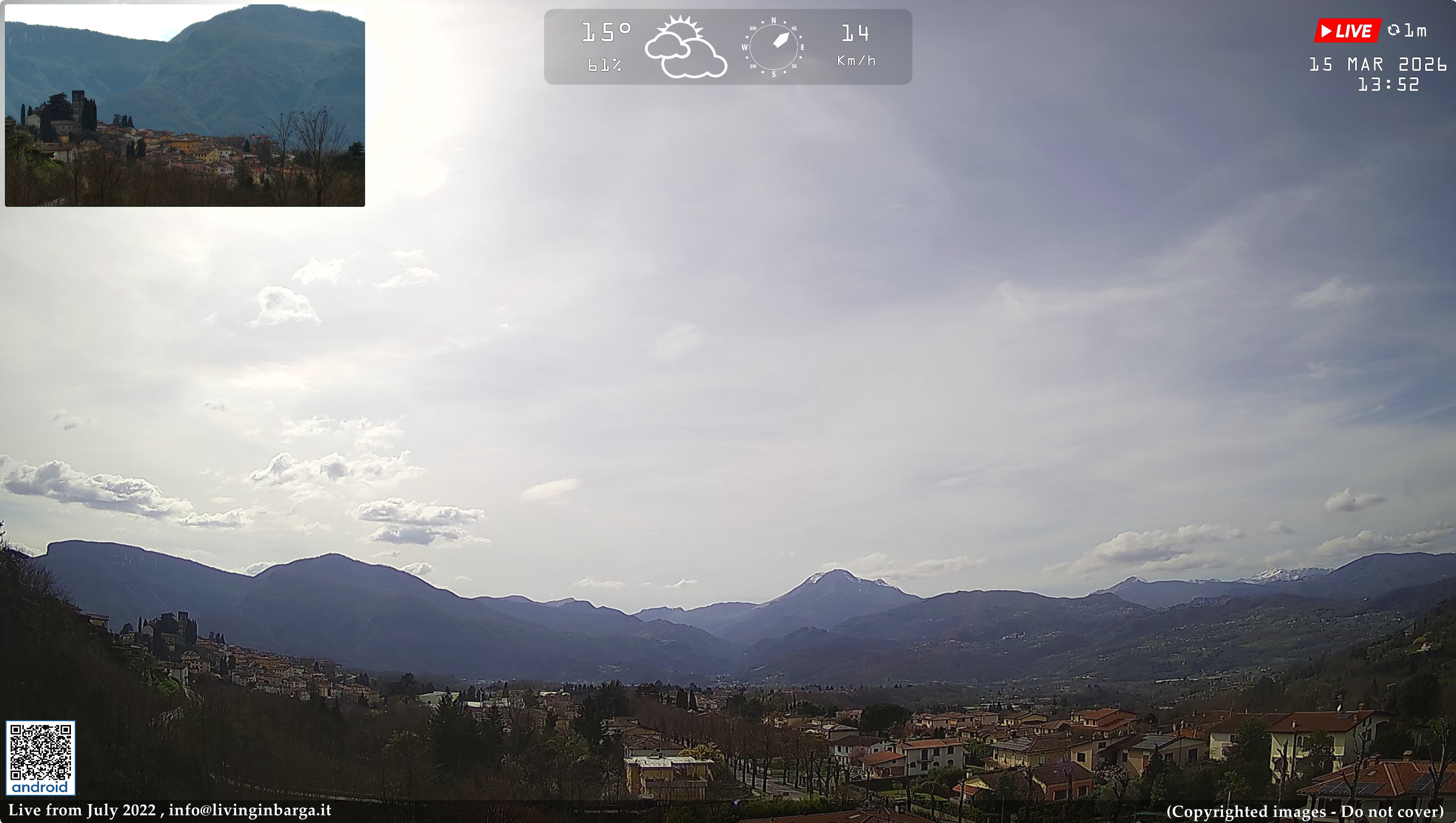Preview delle webcam di Barga