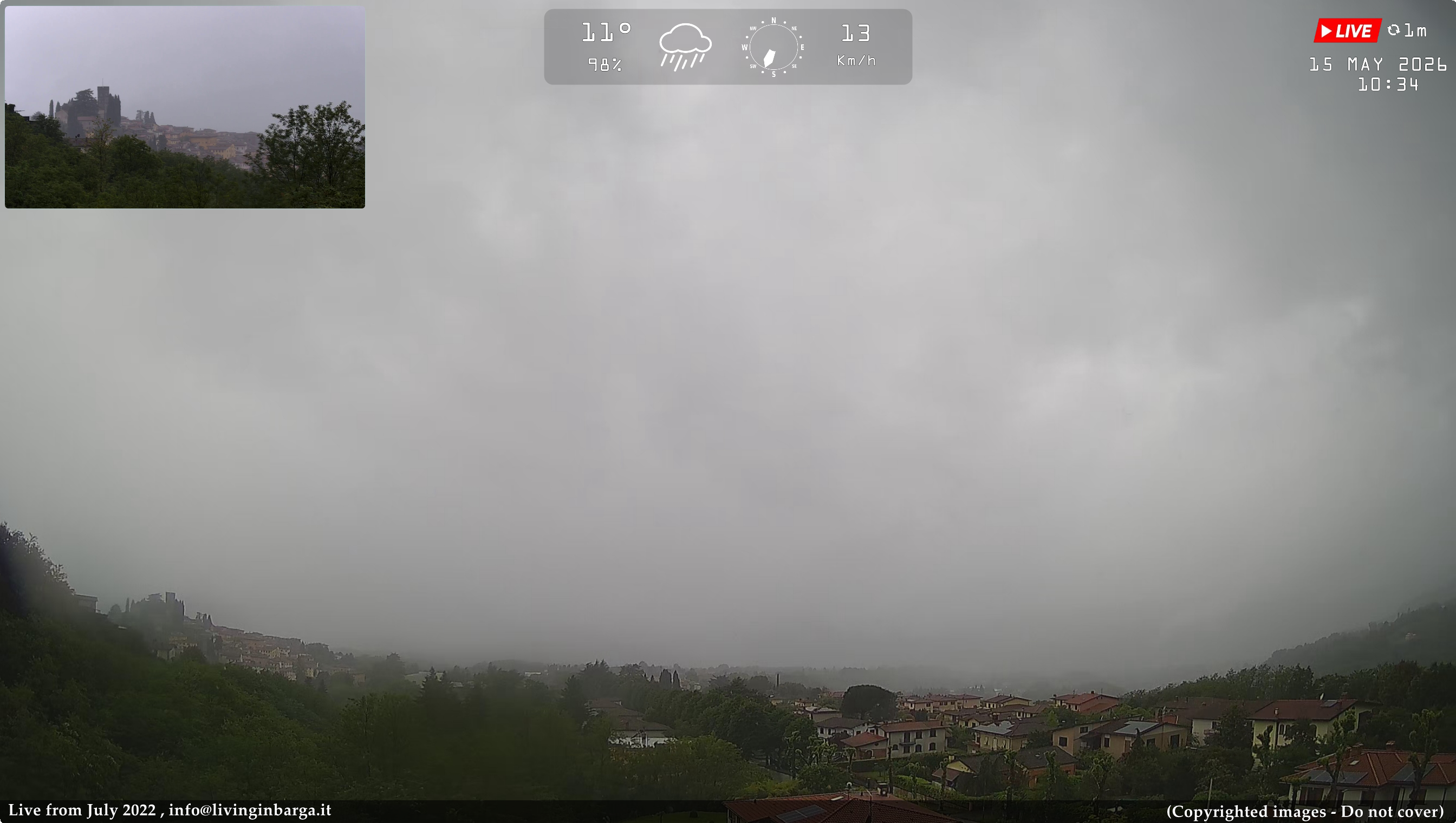 immagine della webcam nei dintorni di Abetone: webcam Barga