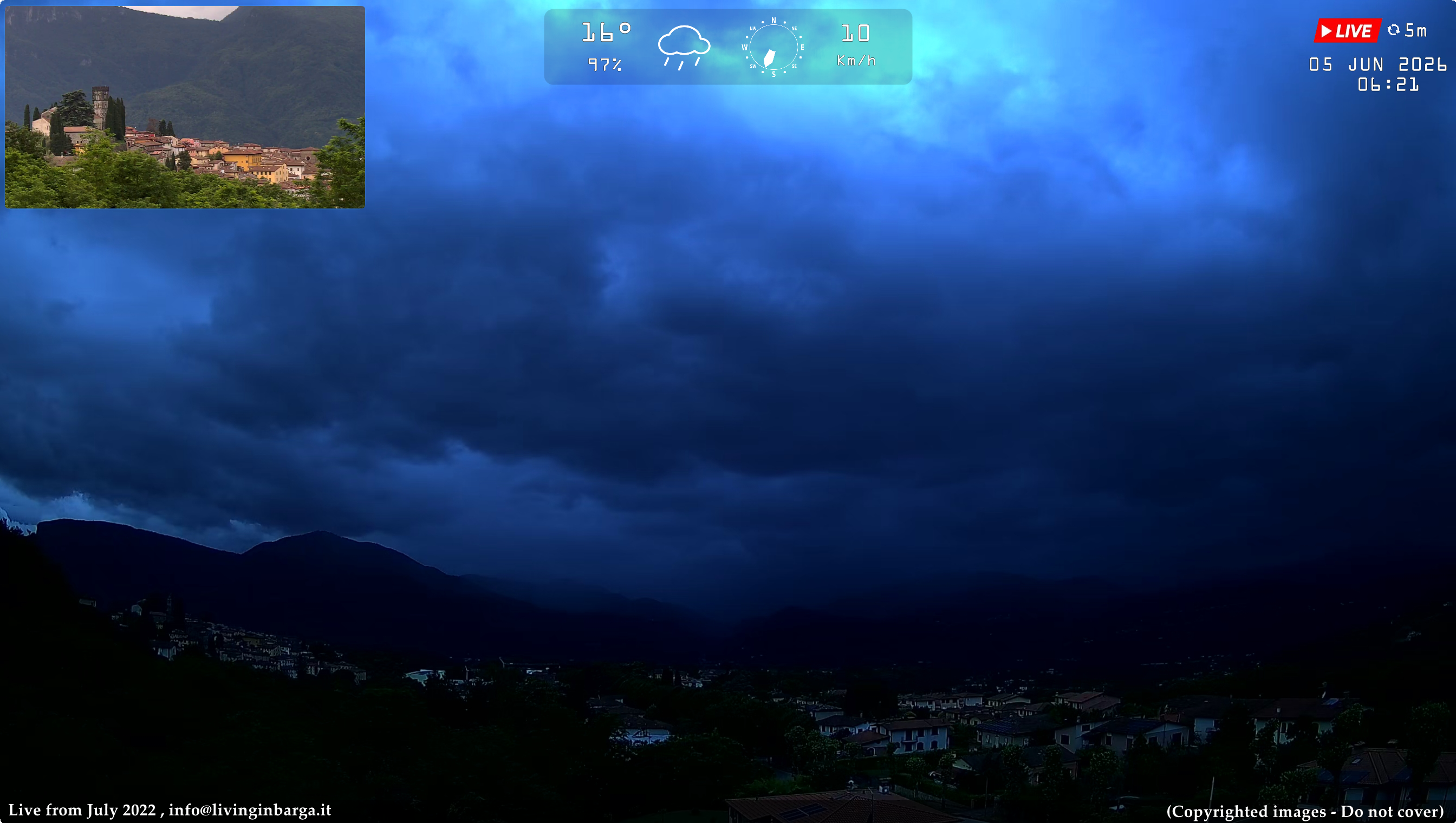 immagine della webcam nei dintorni di Buggiano: webcam Barga