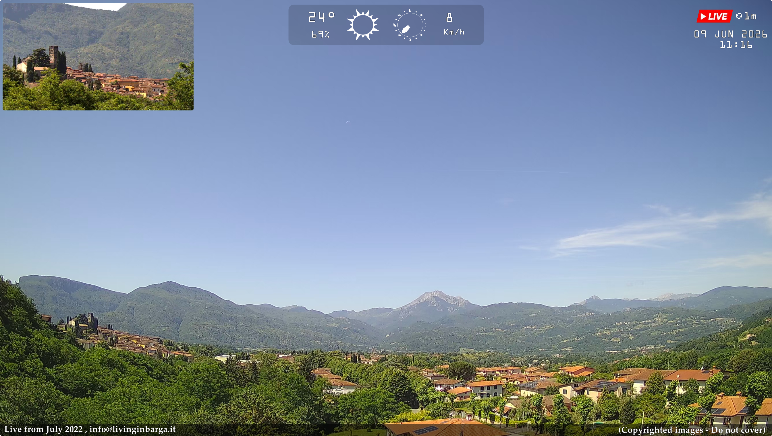 Preview delle webcam di Barga