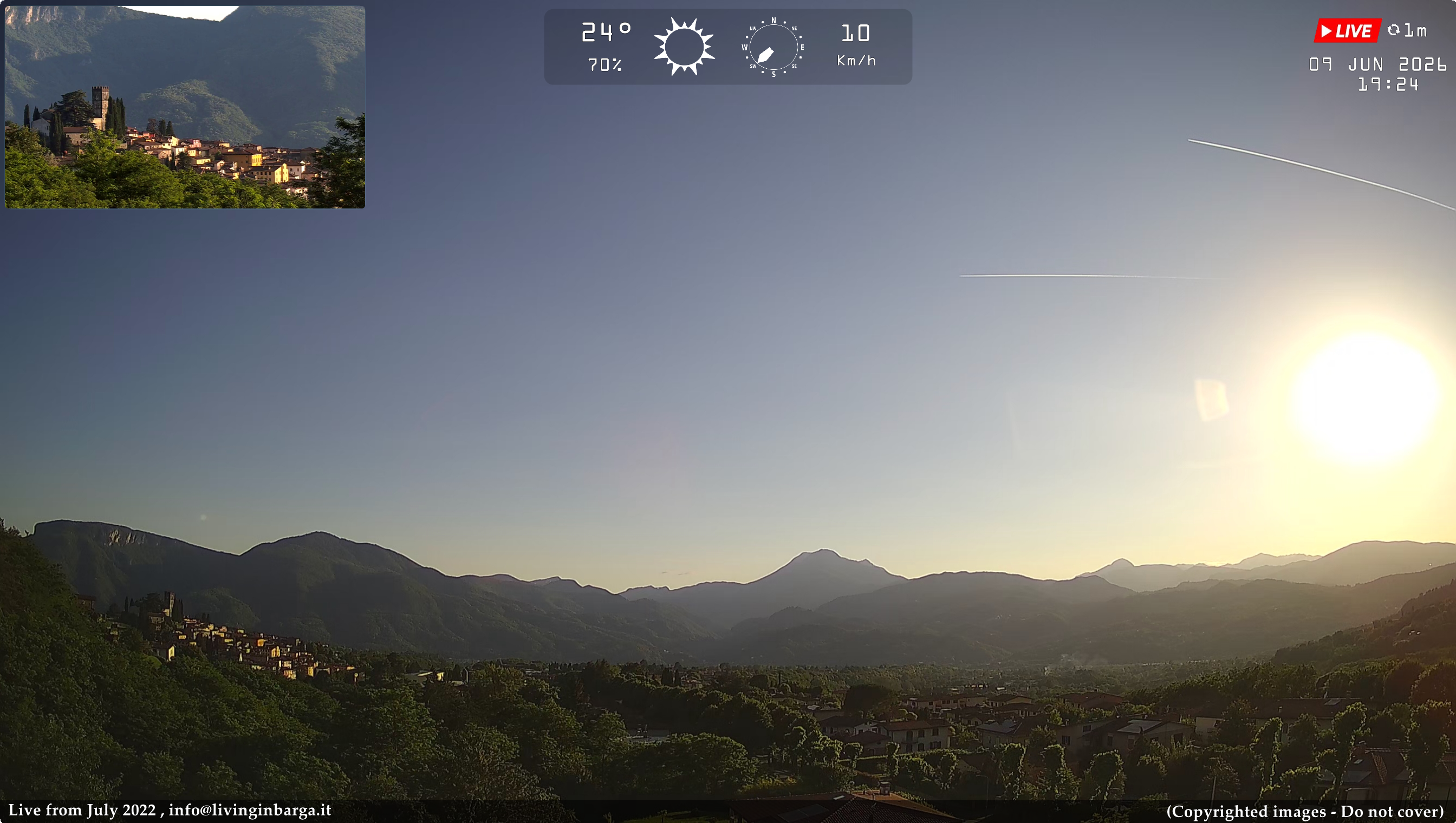 immagine della webcam nei dintorni di Pietrasanta: webcam Barga
